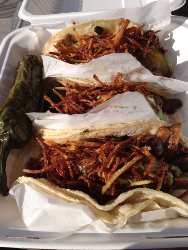 zucchini tacos from el diablitp and sunshine
